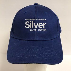 Worldmark by Wyndham Silver Elite Owner Blue Adjustable Hat